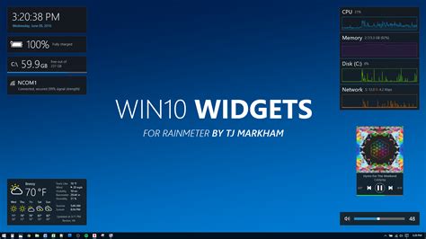 widgets windows 10.
